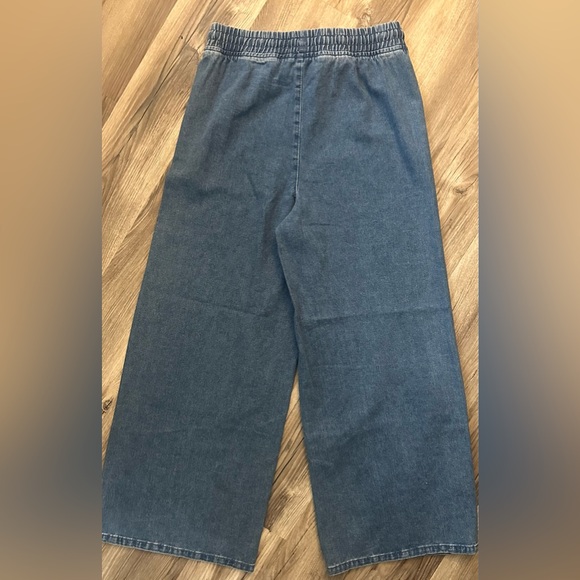 Women’s chambray like denim drawstring pants US6/28W - Picture 7 of 11